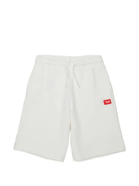 Diesel Kids drawstring logo-patch casual shorts