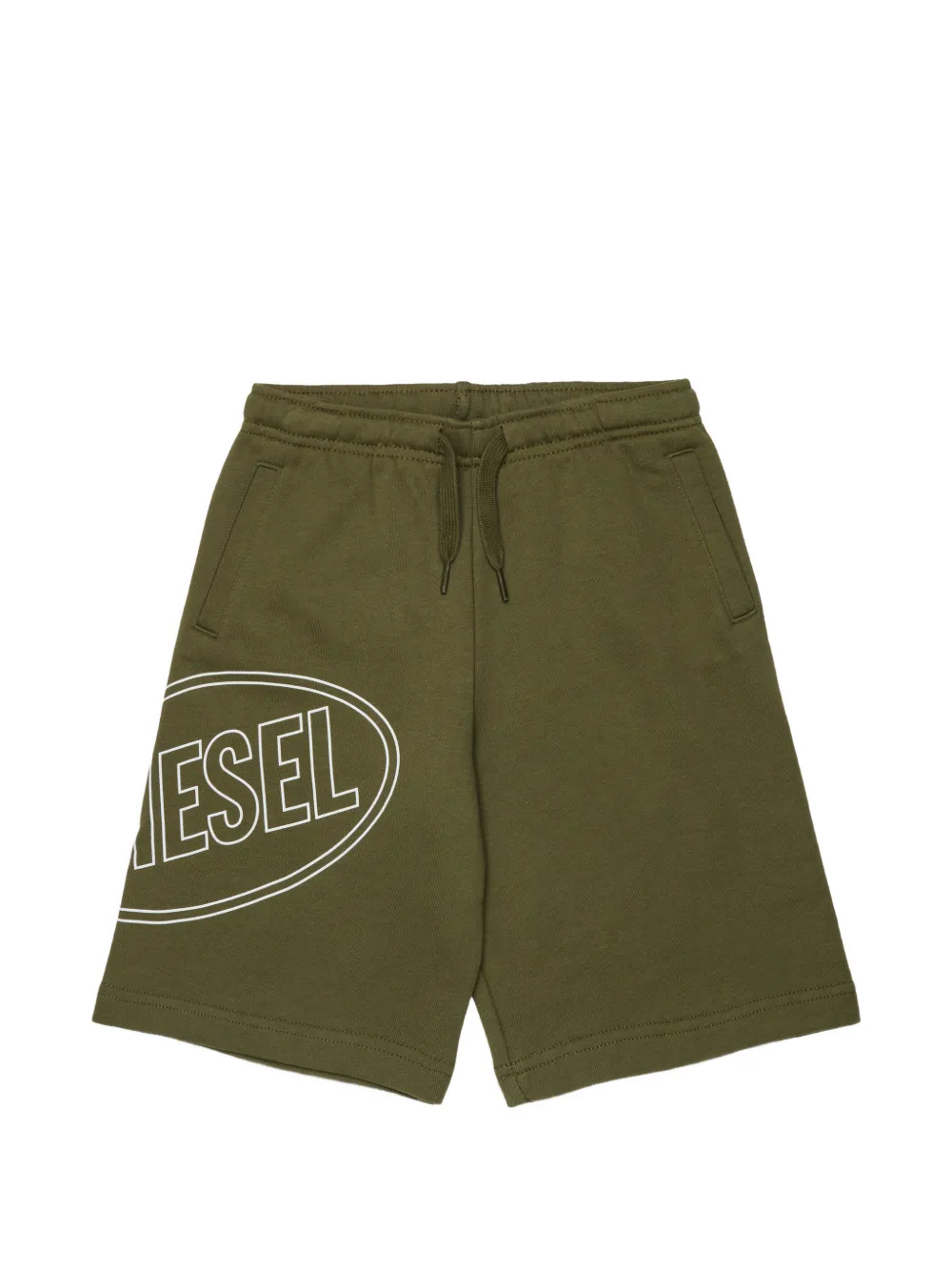 Diesel Kids Pcircle graphic shorts - Green
