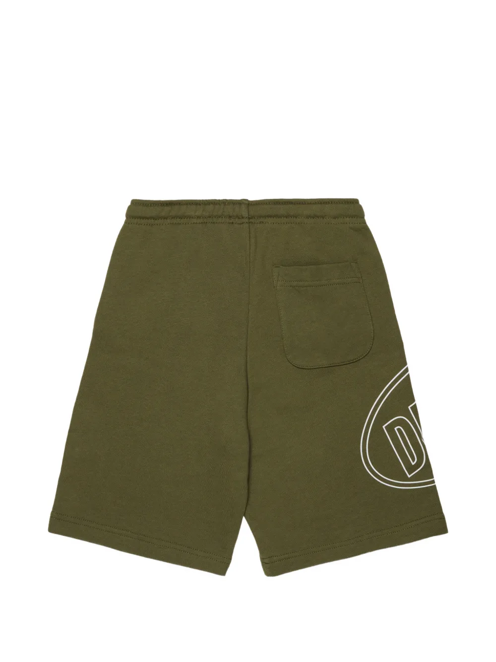  Diesel Kids Pcircle Graphic Shorts - Green 