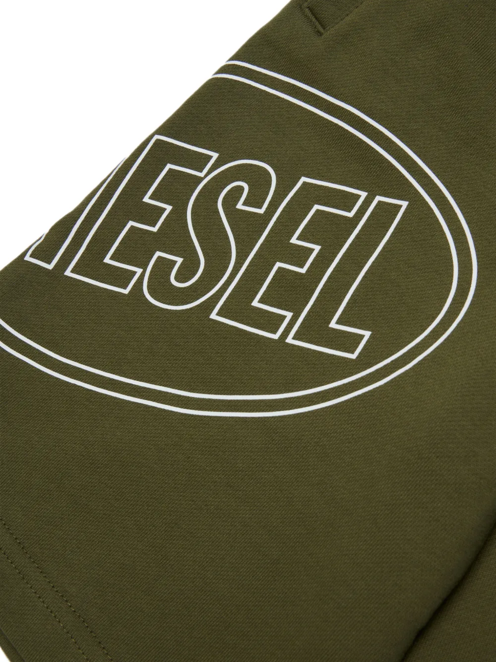  Diesel Kids Pcircle Graphic Shorts - Green 