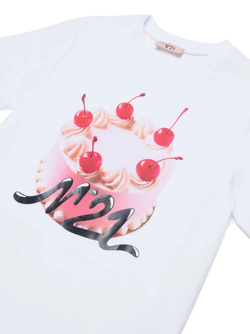 Cake Print T-Shirt