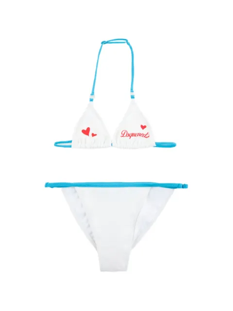 DSQUARED2 KIDS heart-detail bikini
