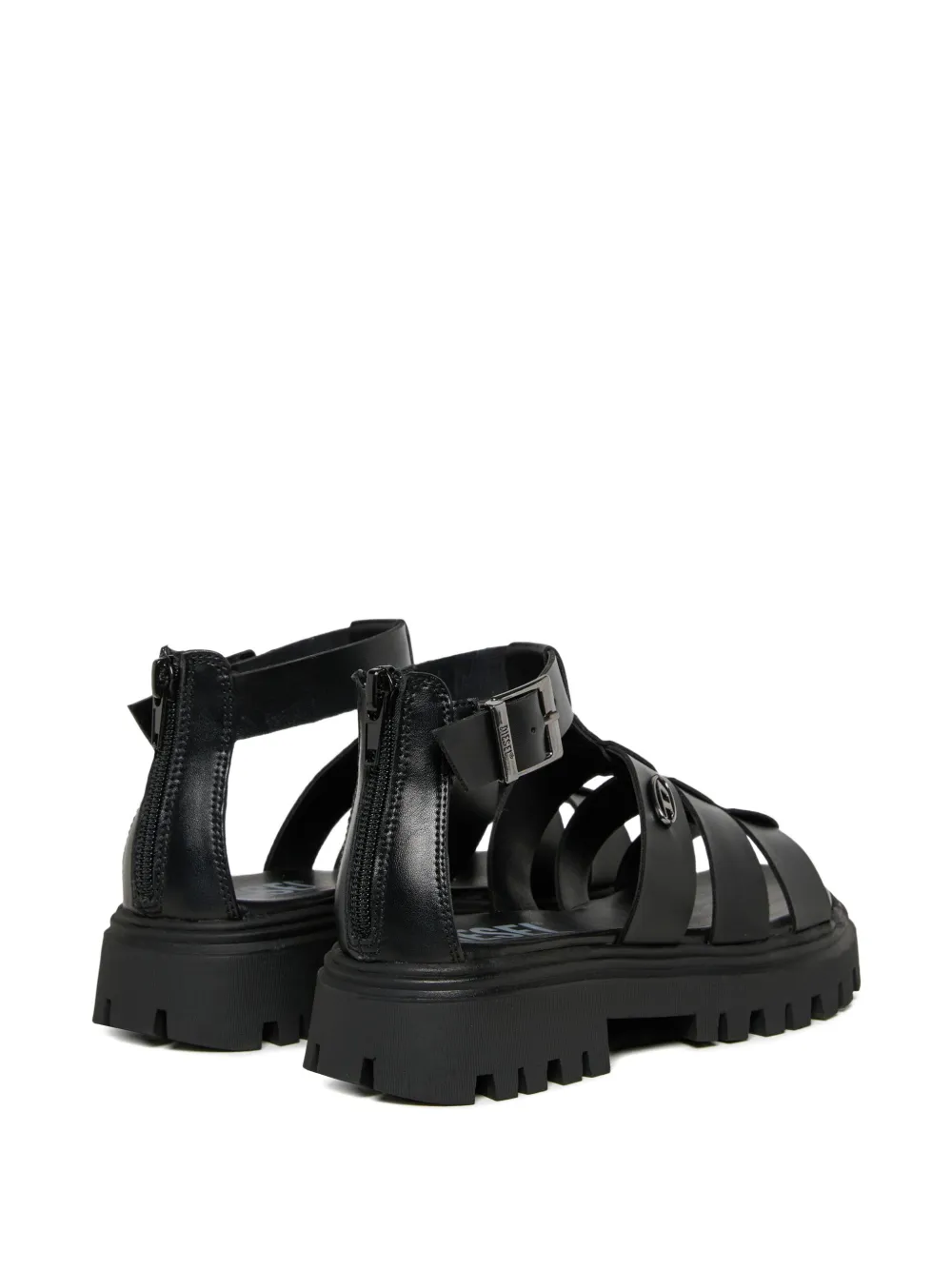 Diesel Kids D-Sanstry sandalen Zwart