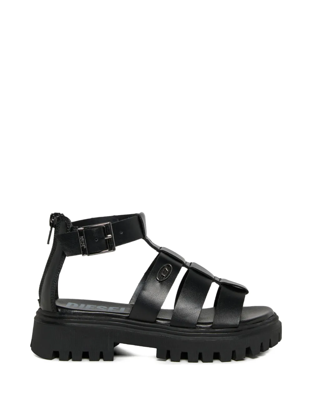Diesel Kids D-Sanstry sandalen Zwart