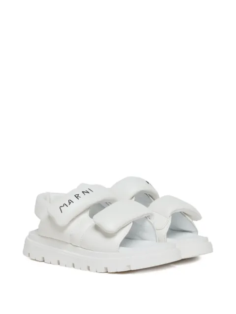 Marni Kids logo-strap sandals