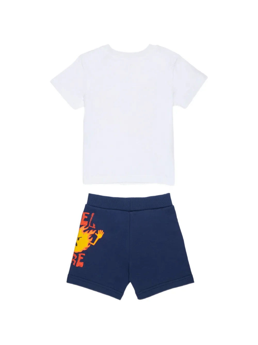 Diesel Kids Trainingspak met print Wit