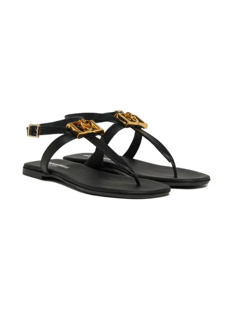 DSQUARED2 KIDS logo-appliqué sandals