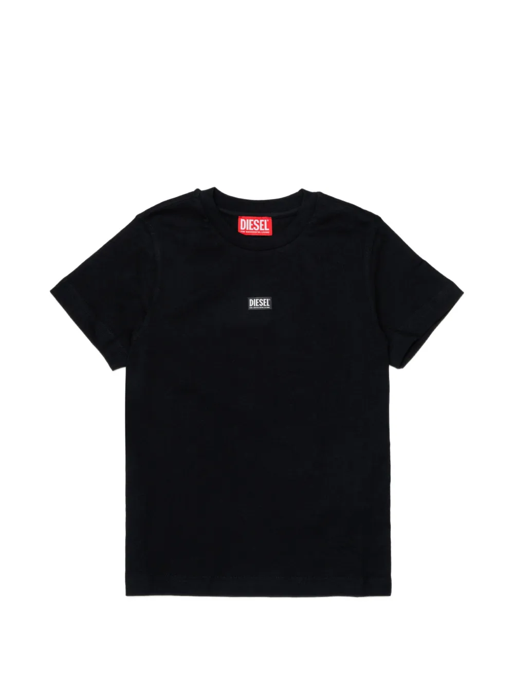 Diesel Kids Tjustr7 T-shirt - Nero