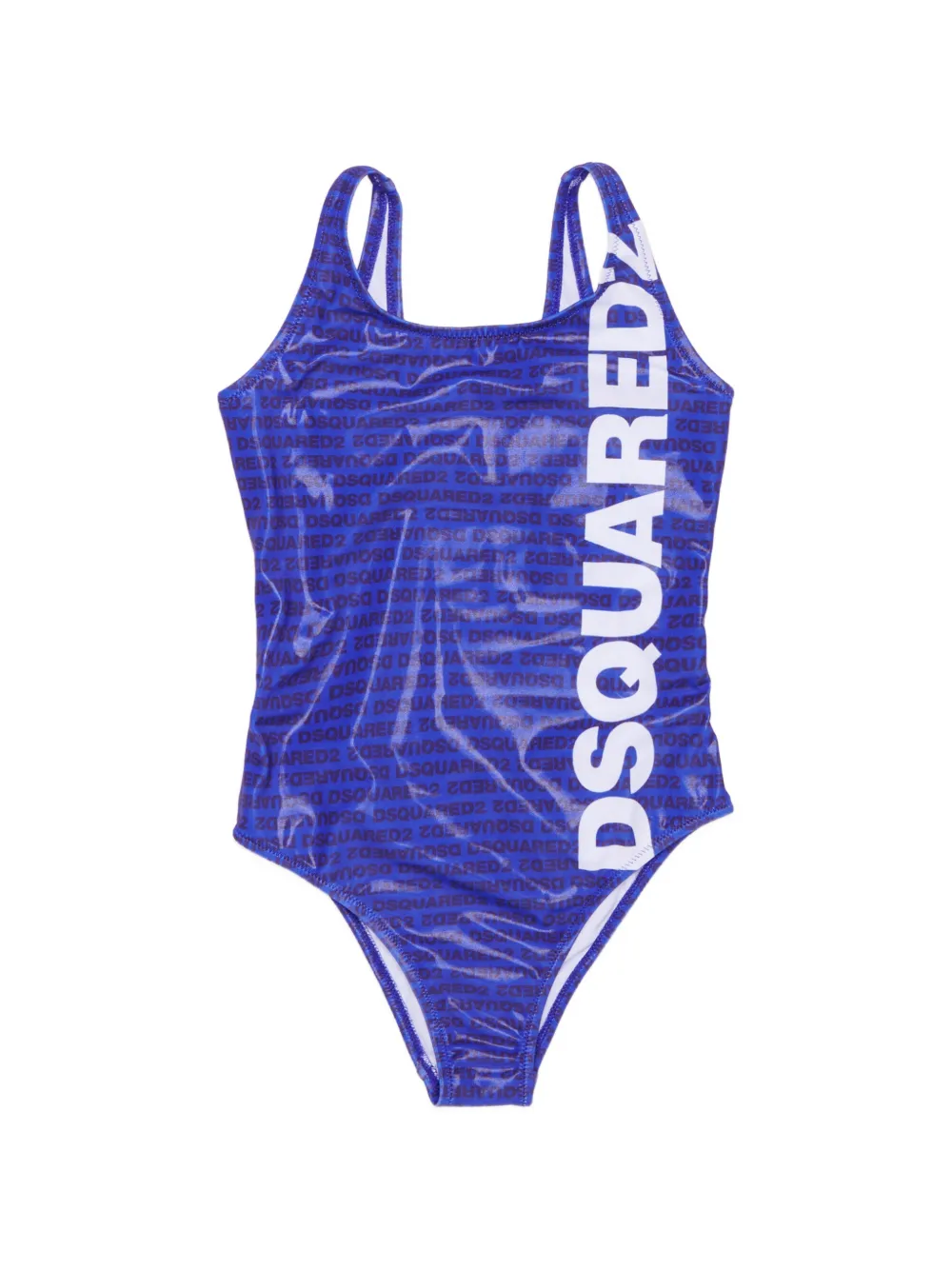 DSQUARED2 KIDS open-back swimsuit - Blu