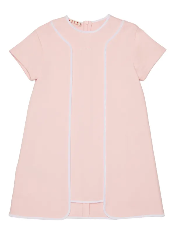 Marni Kids ショートスリーブ ワンピース | ピンク | FARFETCH JP