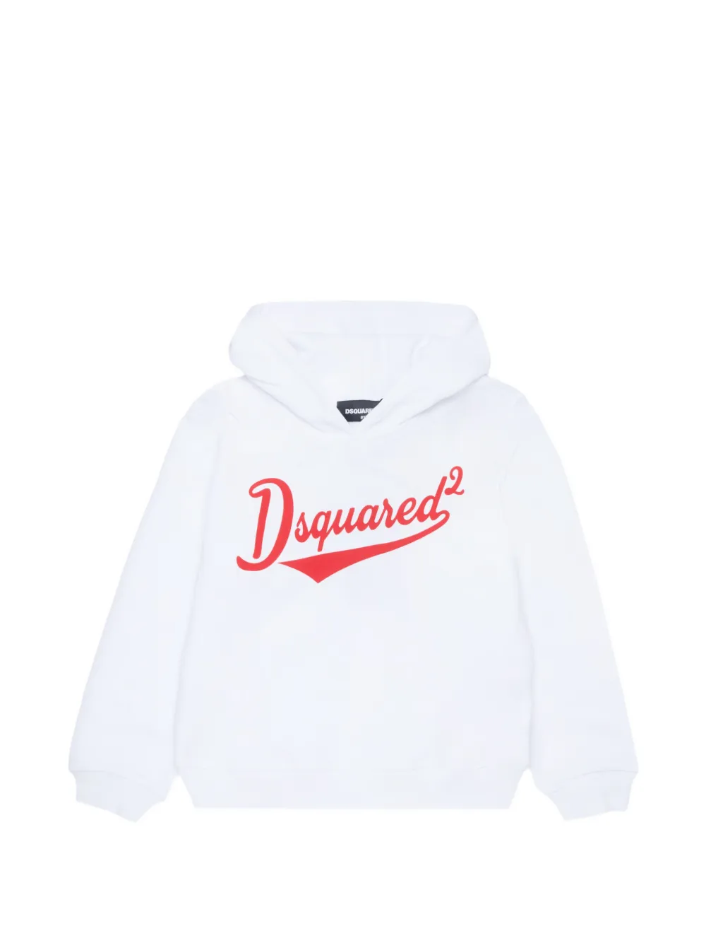 DSQUARED2 KIDS logo hooded sweater - Bianco