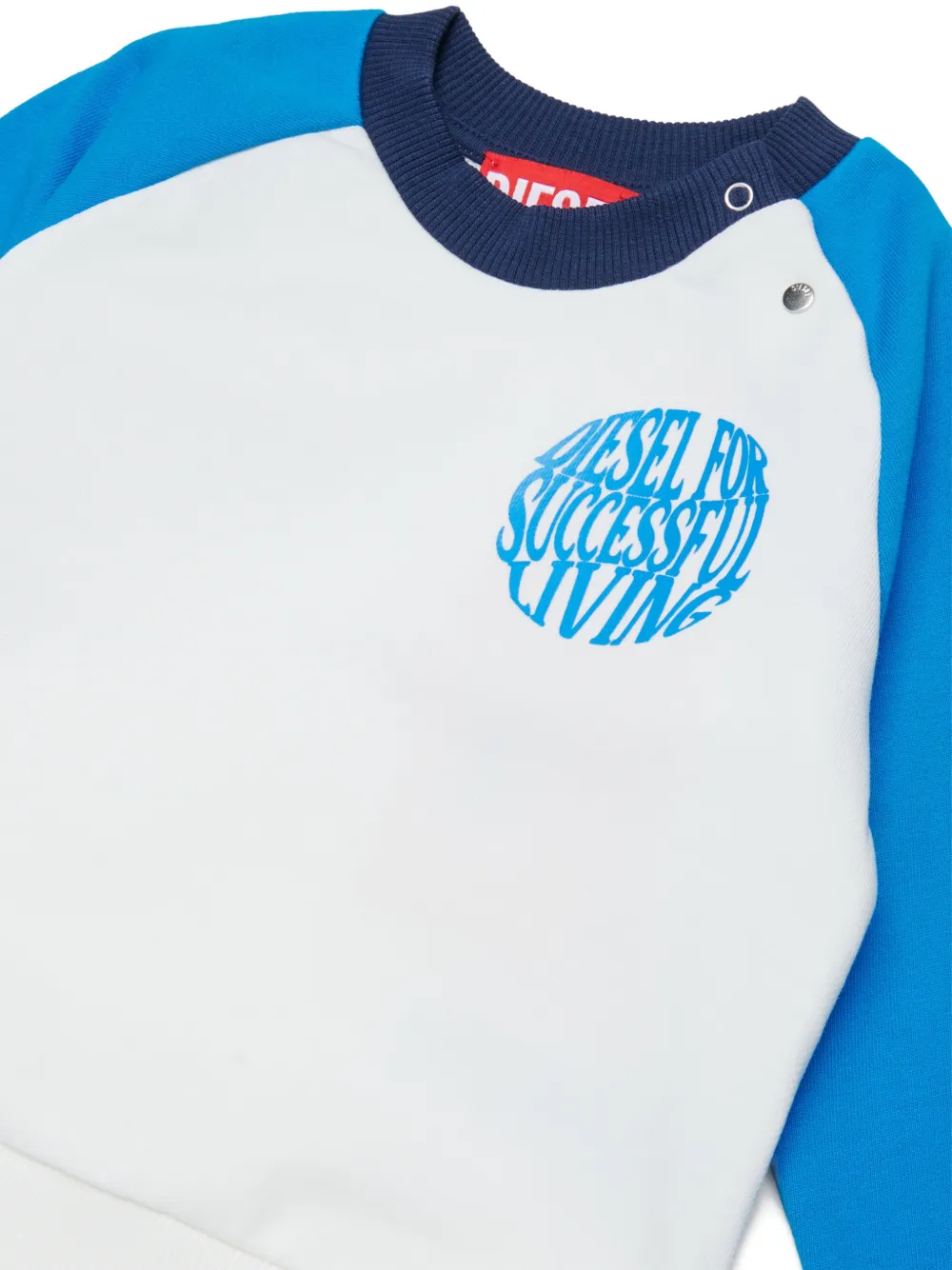  Diesel Kids Long-sleeve Tracksuit Set - Blue 
