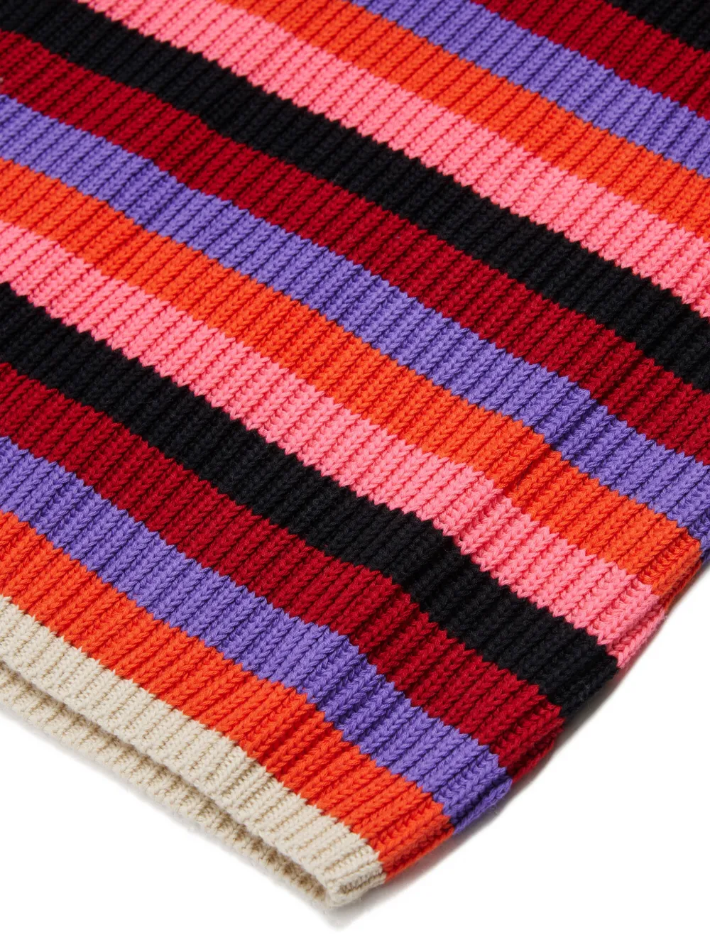 Marni Kids Gestreepte jurk Roze