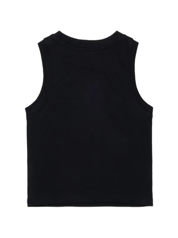 Diesel Kids Mtiardy logo-detail Sleeveless Tank Top | Black | FARFETCH