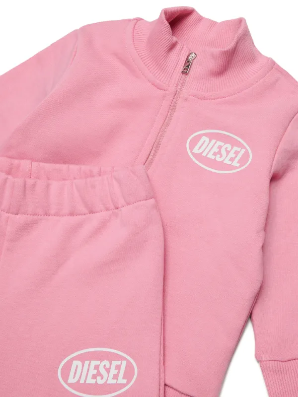 Diesel Kids zip-up Tracksuit Set | Pink | FARFETCH ZA
