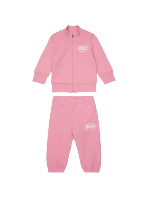 Diesel Kids survêtement à fermeture zippée