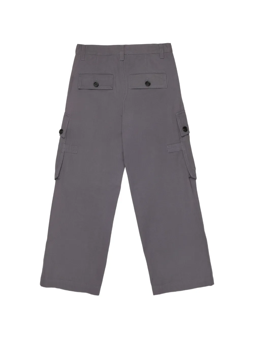 Button Cargo Trousers