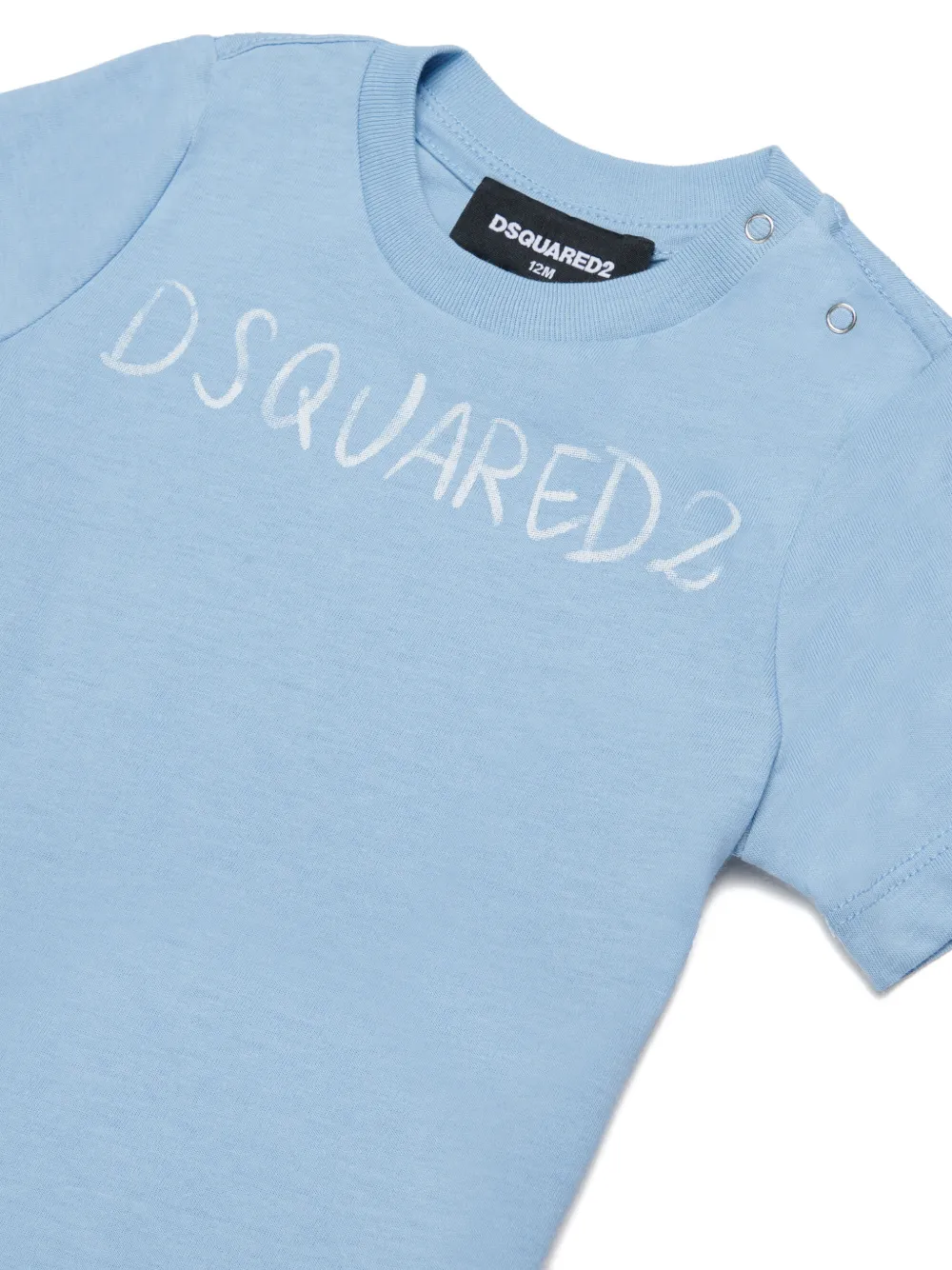  Dsquared2 Kids Printed T-shirt - Blue 