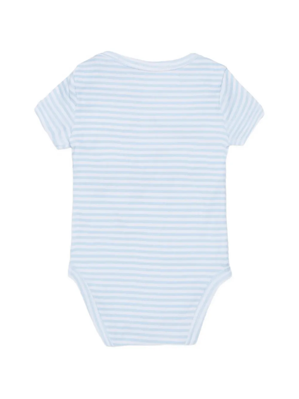  Diesel Kids Striped Logo Bodysuit - Blue 