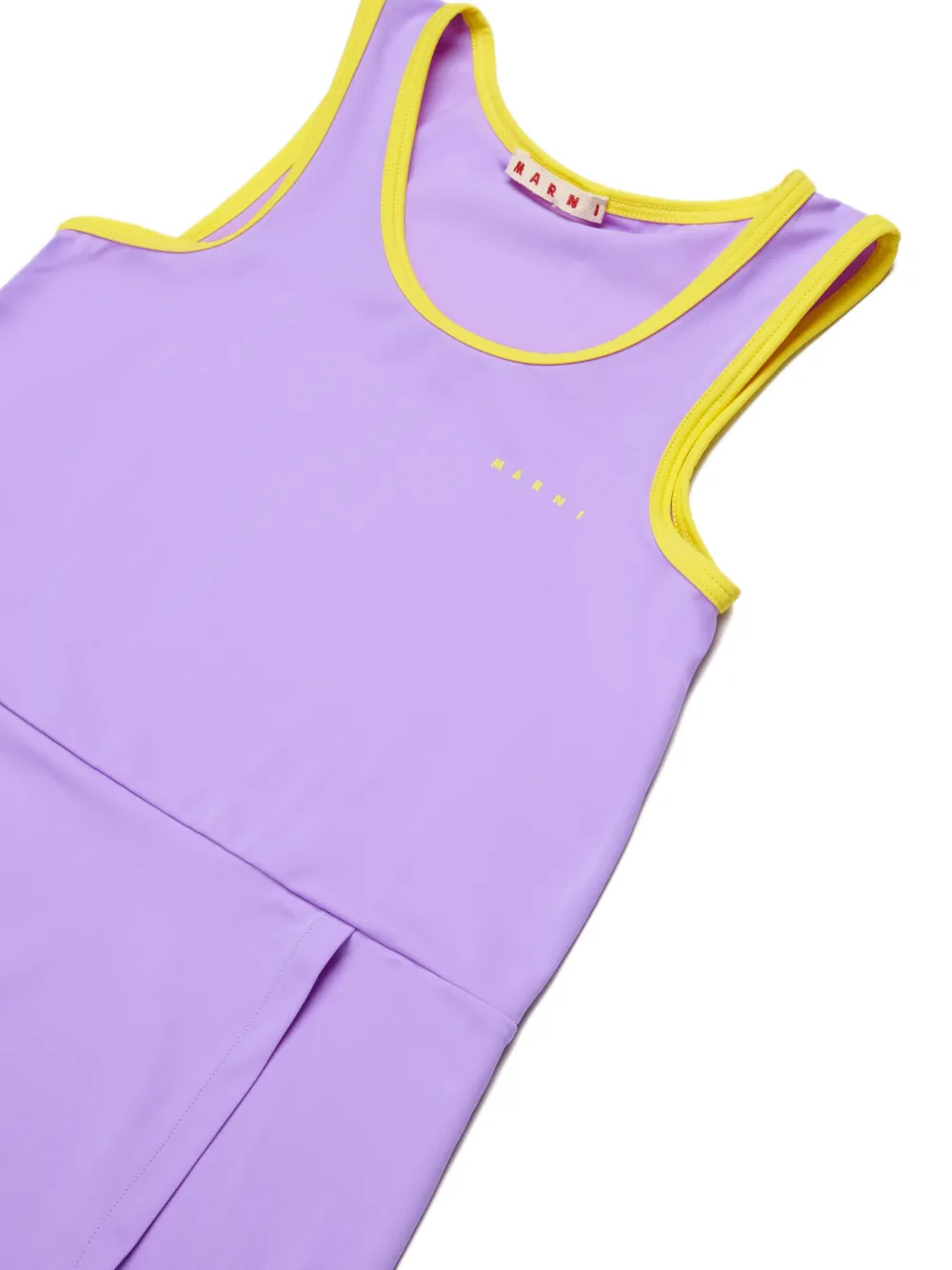 Marni Kids Badpak met contrasterende afwerking Paars