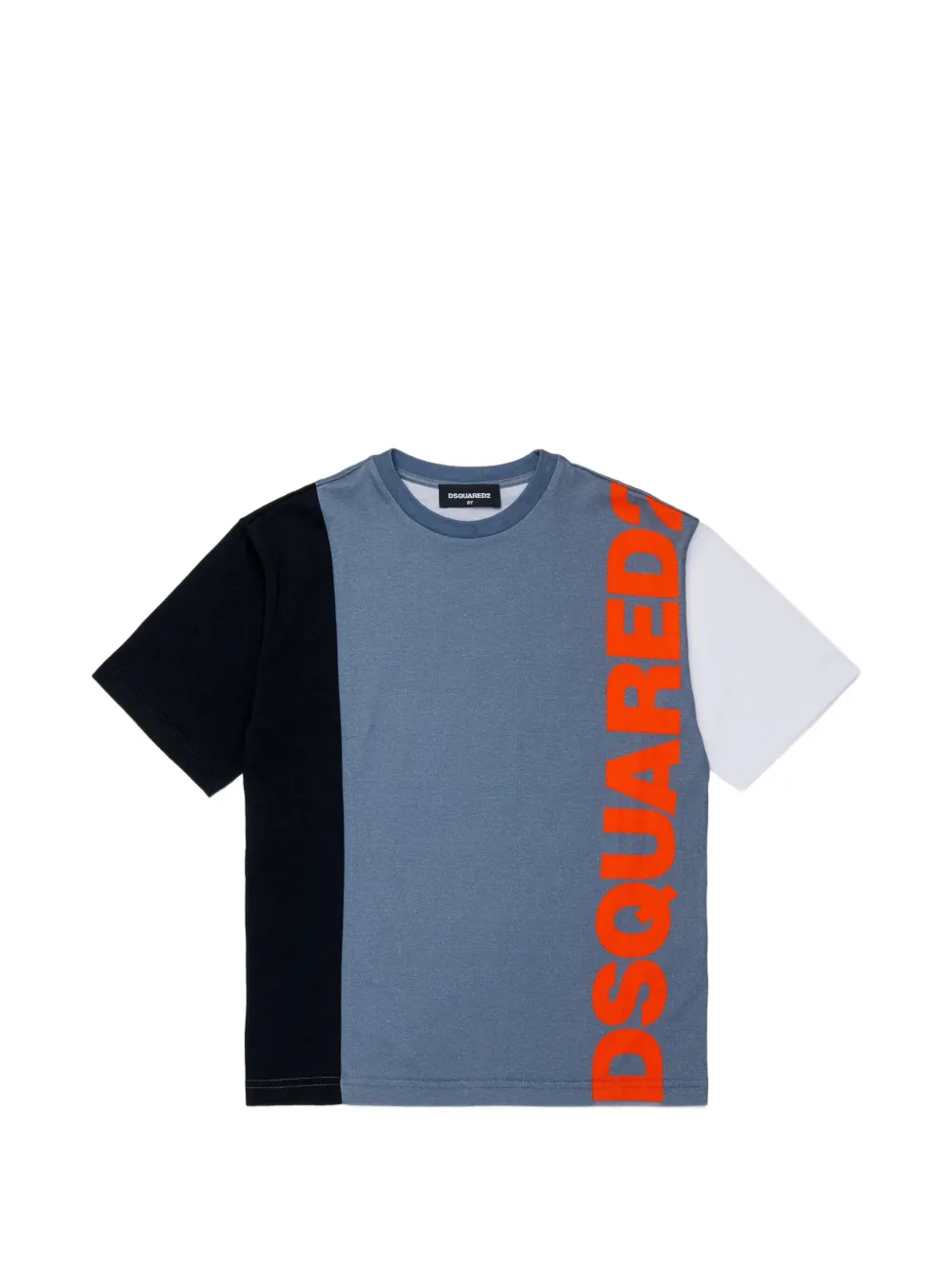 DSQUARED2 KIDS logo-print T-shirt - Blu