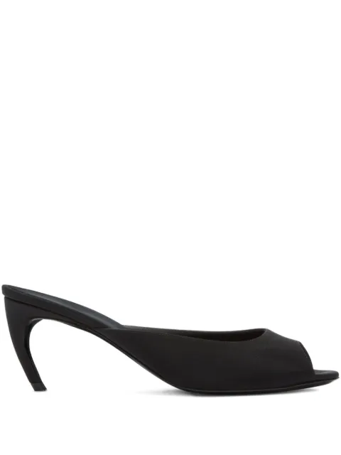 The Attico 65mm Ada peep-toe heeled mules