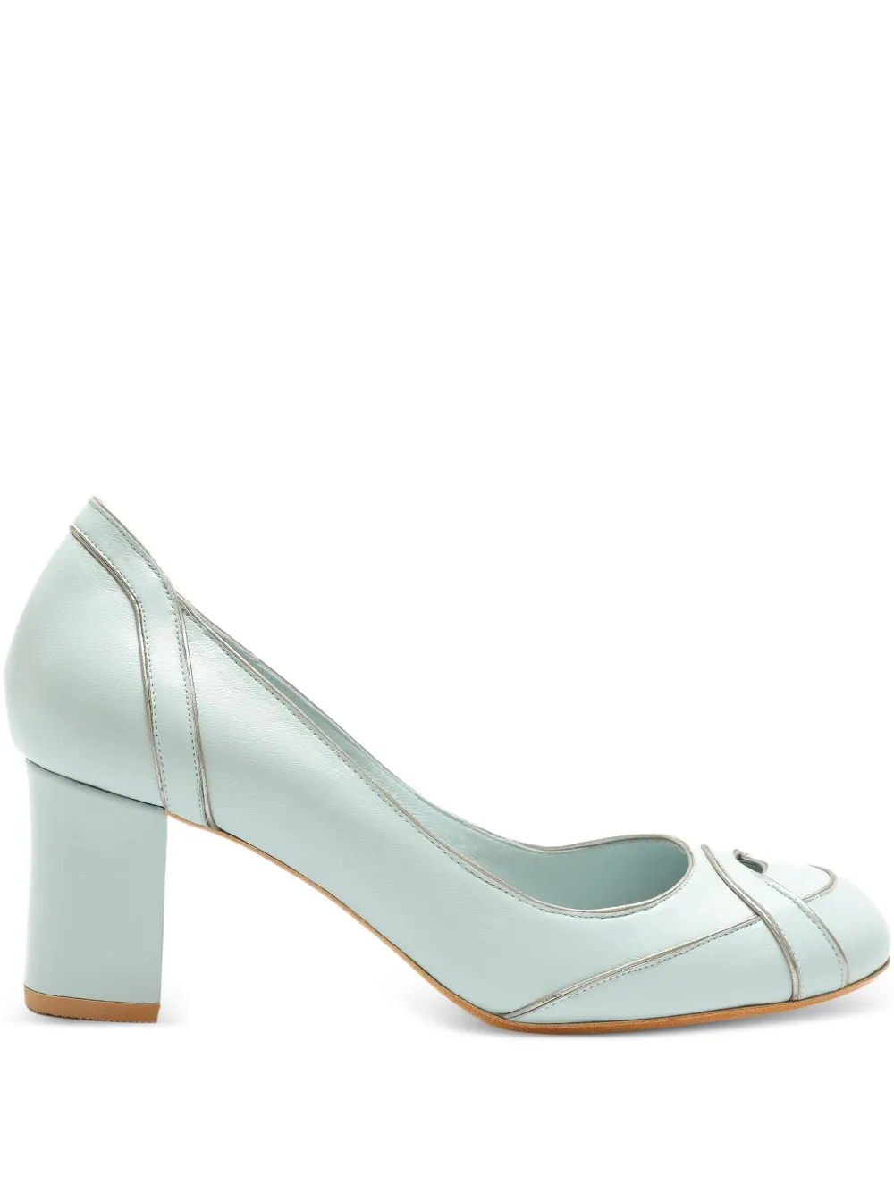 Sarah Chofakian 55mm Swan pumps Blauw