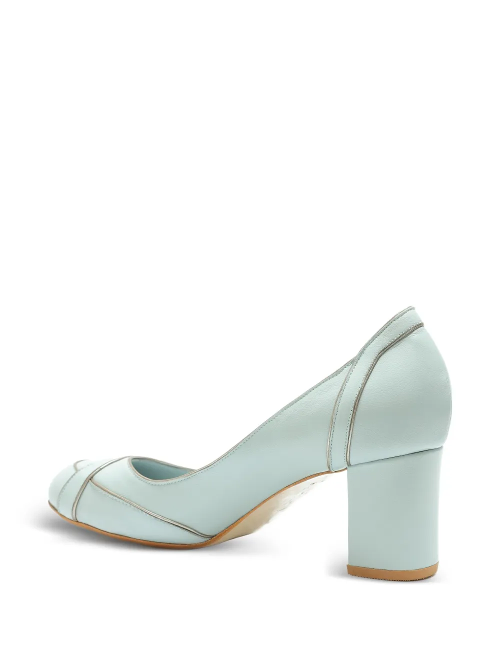 Sarah Chofakian 55 mm Swan pumps Blauw