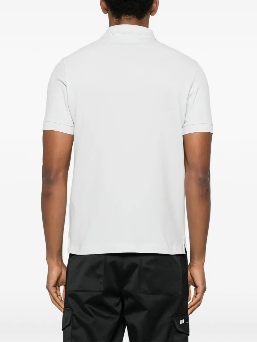 Stone Island Poloshirt met logo Grijs