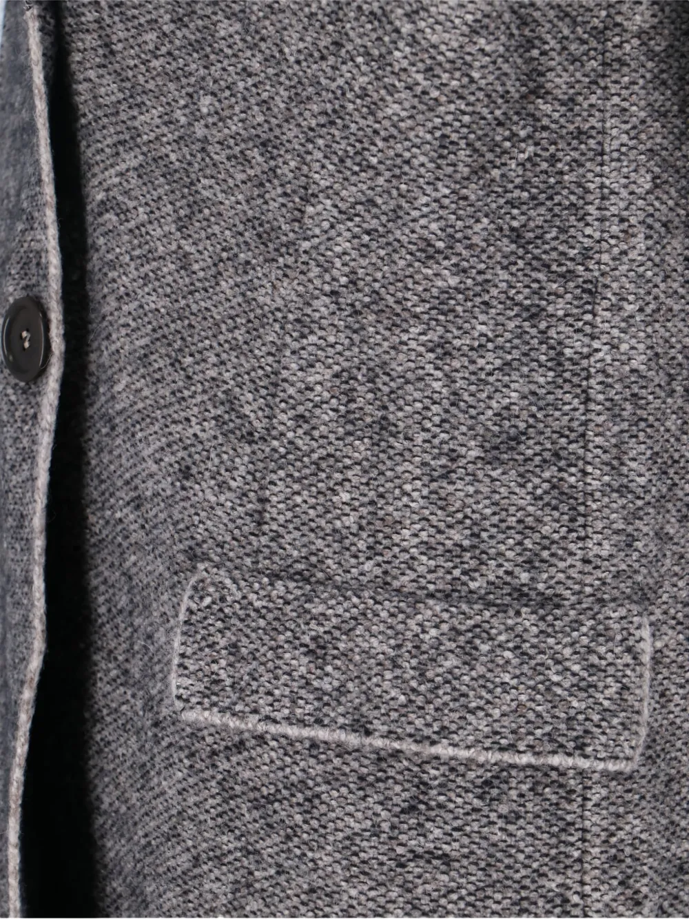 Giorgio Armani Tailored Grey Jacket With Structured Collar And Modern Design In Gray
