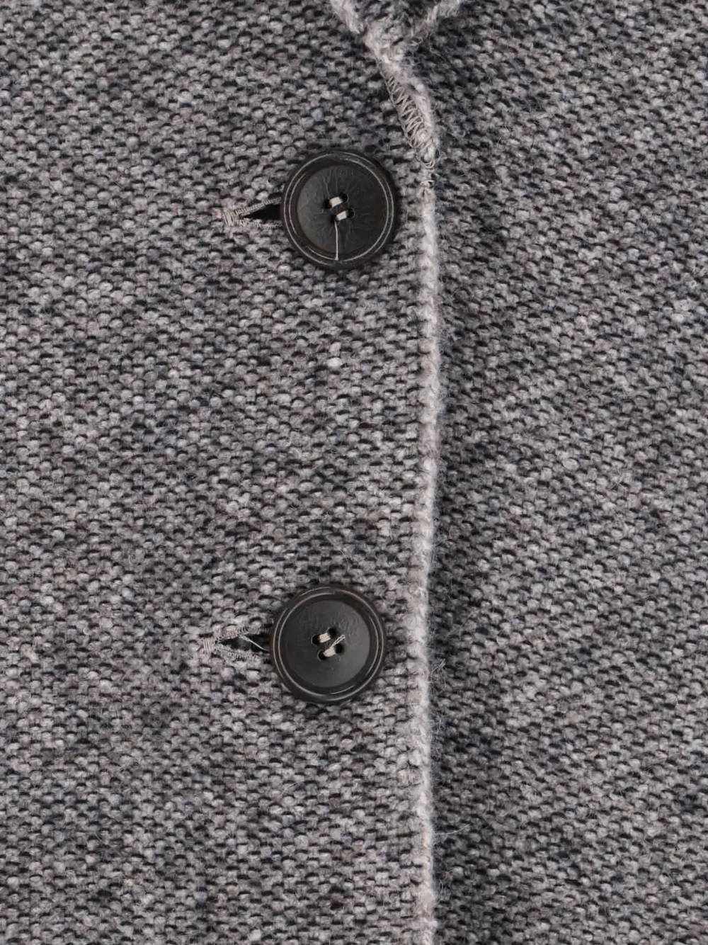 Giorgio Armani Tailored Grey Jacket With Structured Collar And Modern Design In Gray