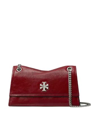 Tory Burch Mini Kira Turnlock Shoulder Bag | Red | FARFETCH