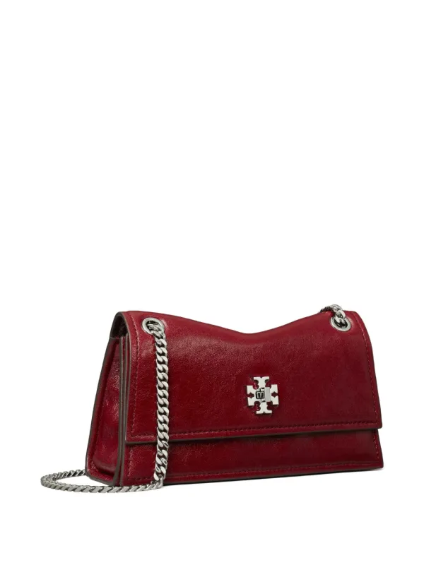 Tory Burch Mini Kira Turnlock Shoulder Bag | Red | FARFETCH