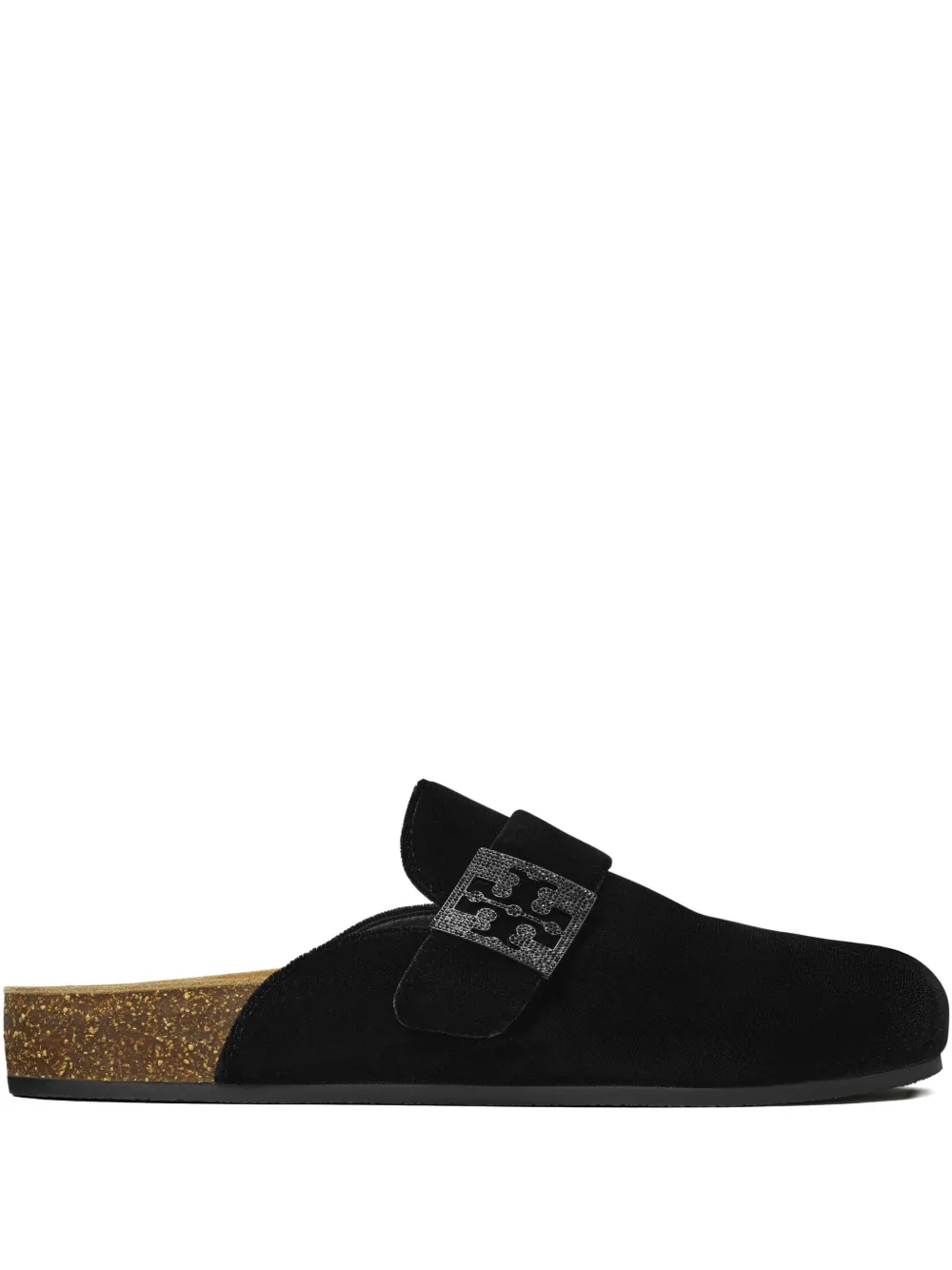 Tory Burch Mellow Mules In Black