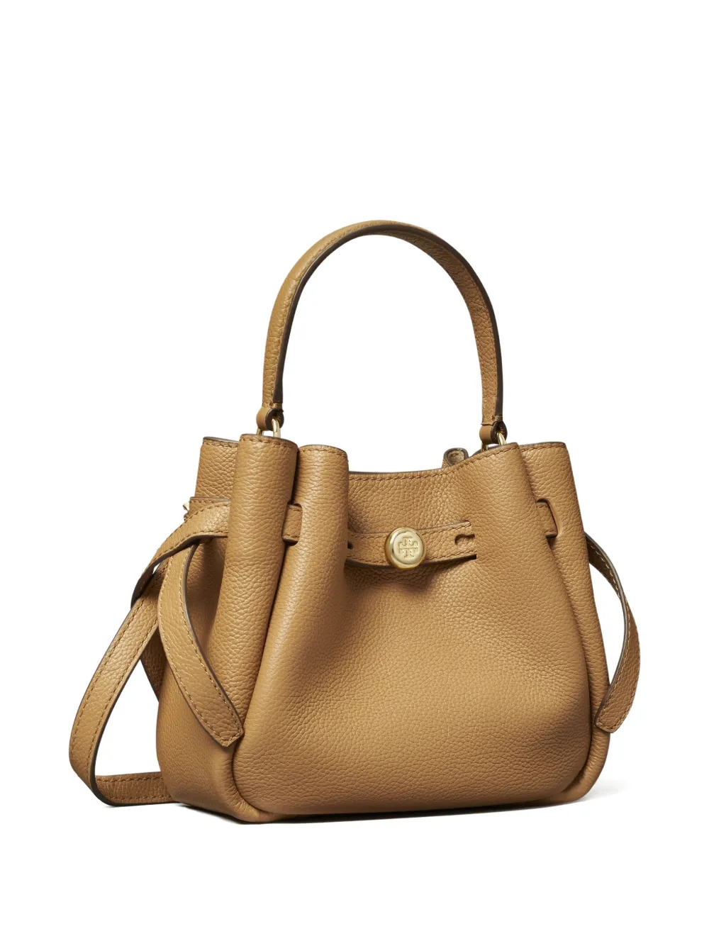 Tory Burch Mini Romy Tote Bag In Neutral