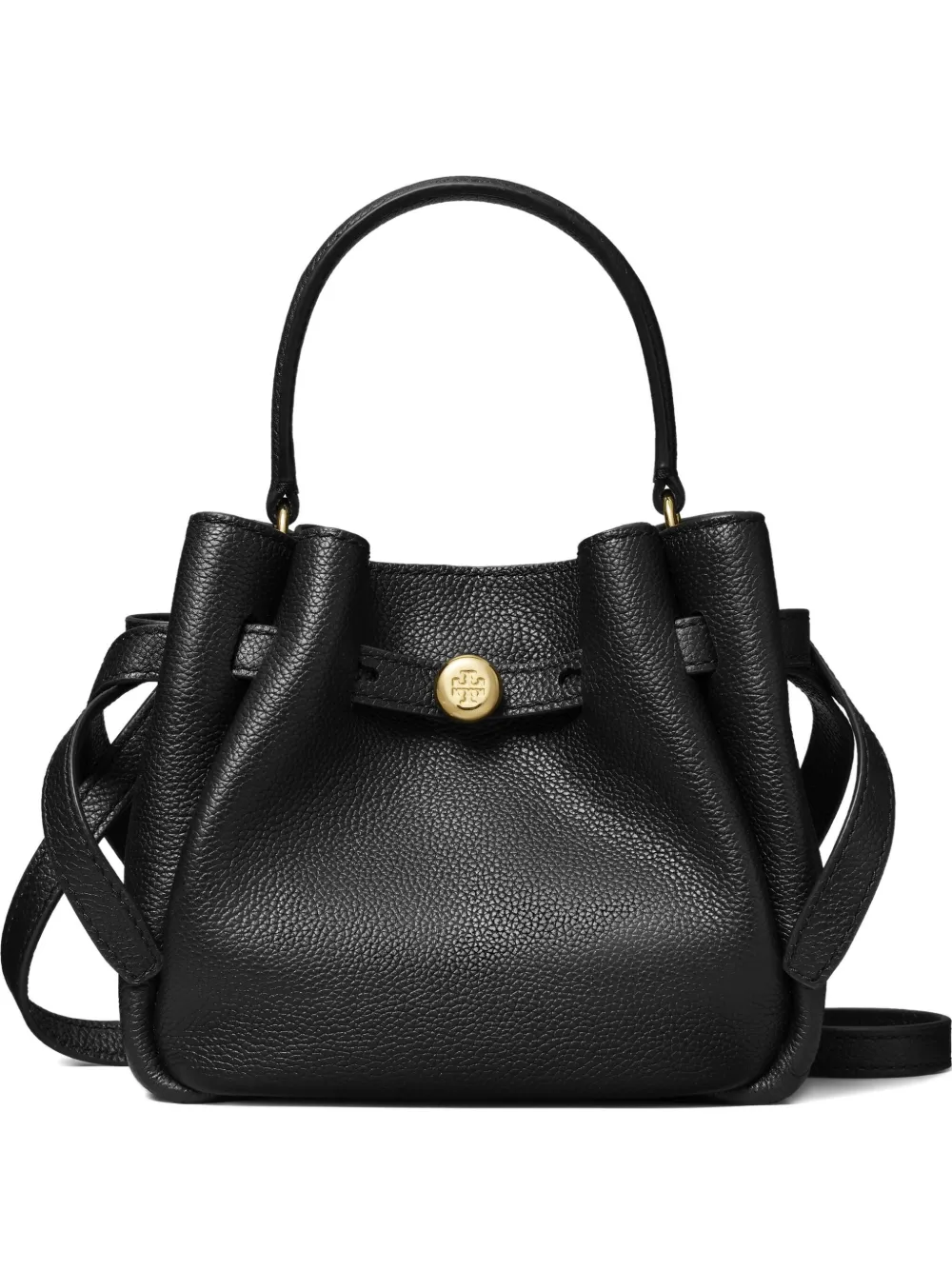 Tory Burch Romy バケットバッグ ミニ - ブラック Tory Burch Romy バケットバッグ ミニ - ブラック