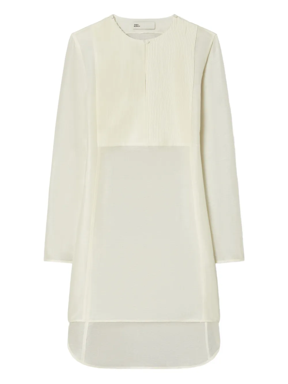 Tory Burch Panelled Tunic In White
