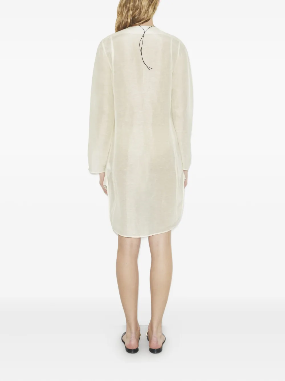 Tory Burch Panelled Tunic In White