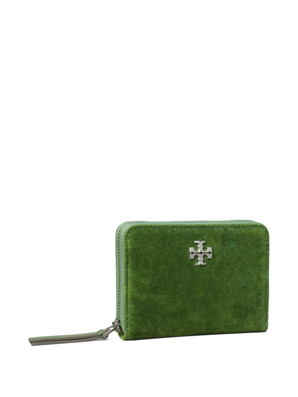 Tory Burch small Kira zip-around wallet - Groen