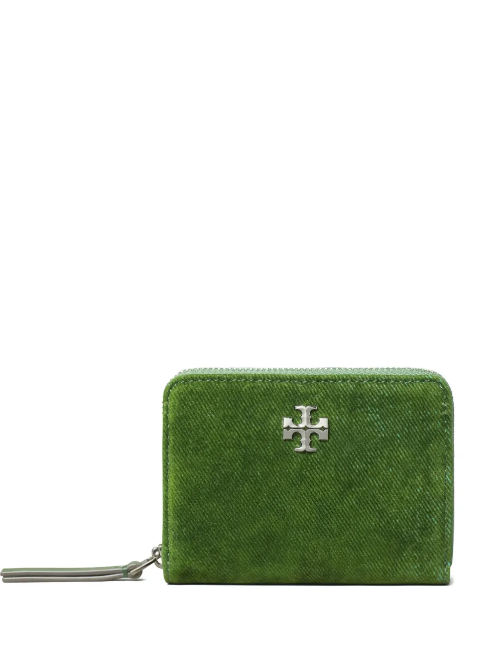 Tory Burch Kira ファスナー財布 - グリーン Tory Burch Kira ファスナー財布 - グリーン