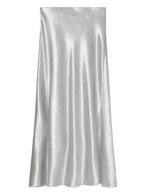 Tory Burch satin midi skirt