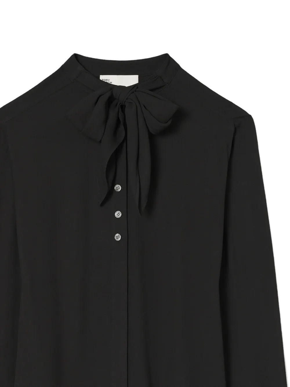 Tory Burch Blouse met strik - Zwart