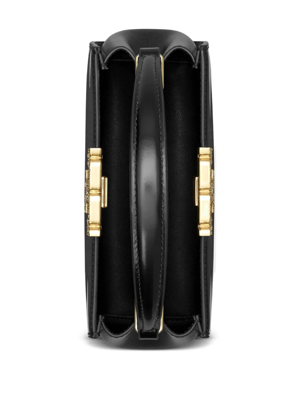 Tory Burch Eleanor leren shopper Zwart