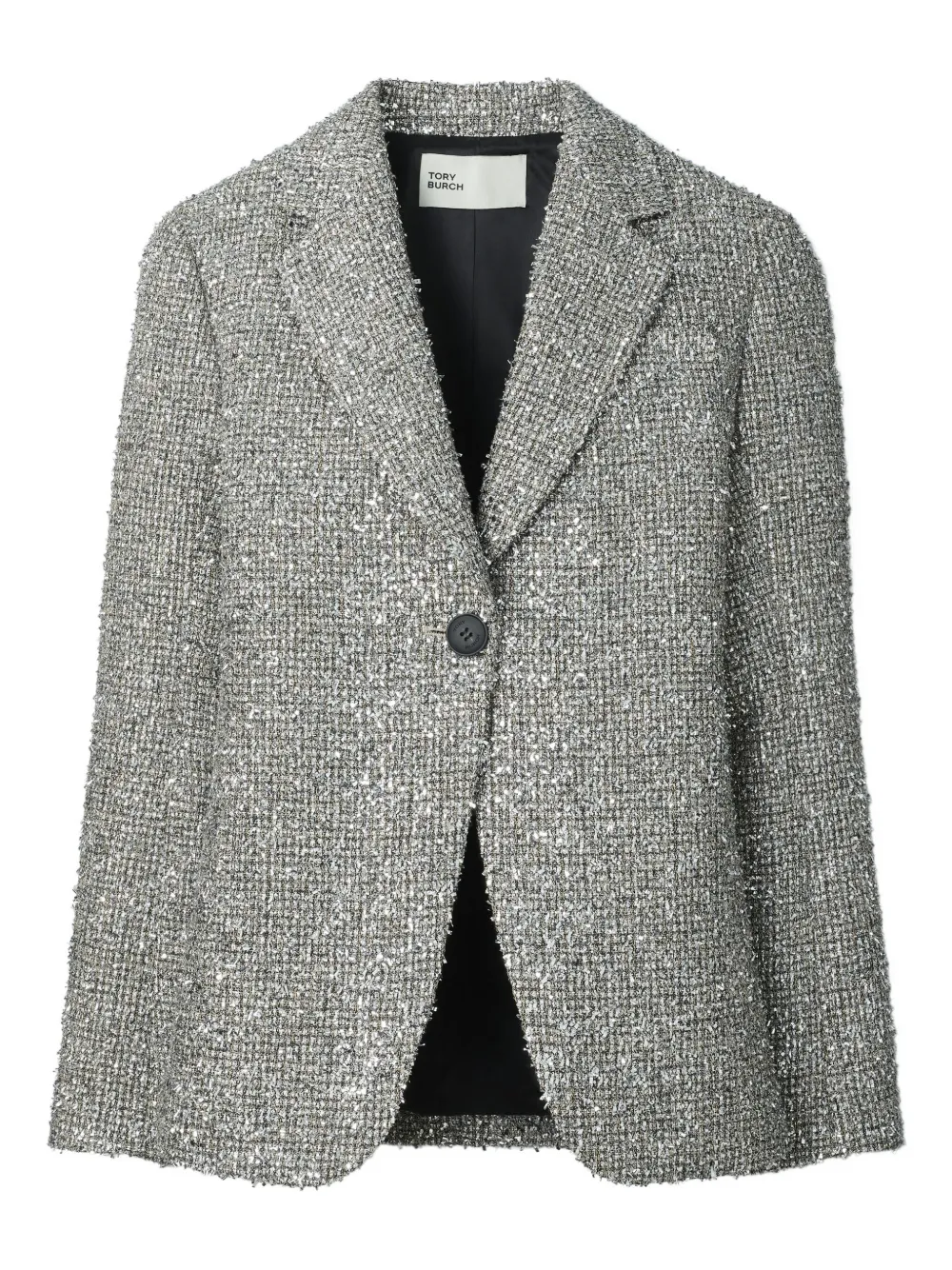 Tory Burch blazer de tweed | gris | Image 1