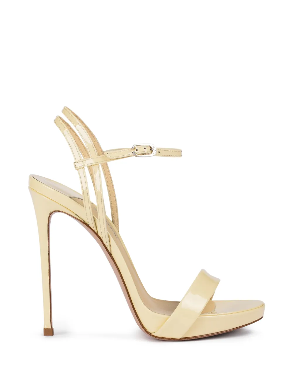 Le Silla Gwen buckle-strap sandals Geel