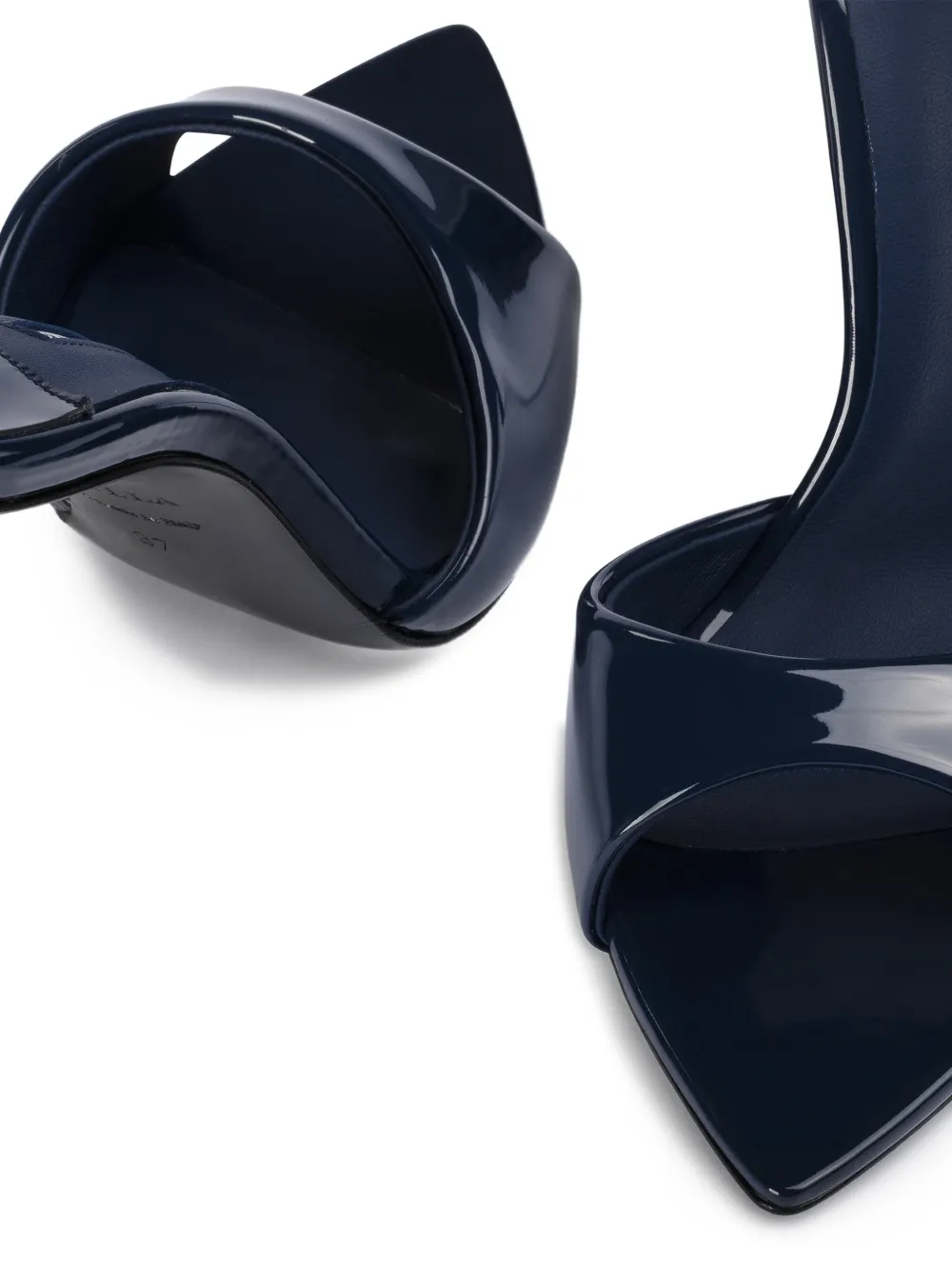 Le Silla Bella sandalen met puntige neus Blauw