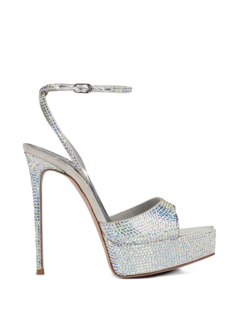 Le Silla Uma crystal-emblement mules
