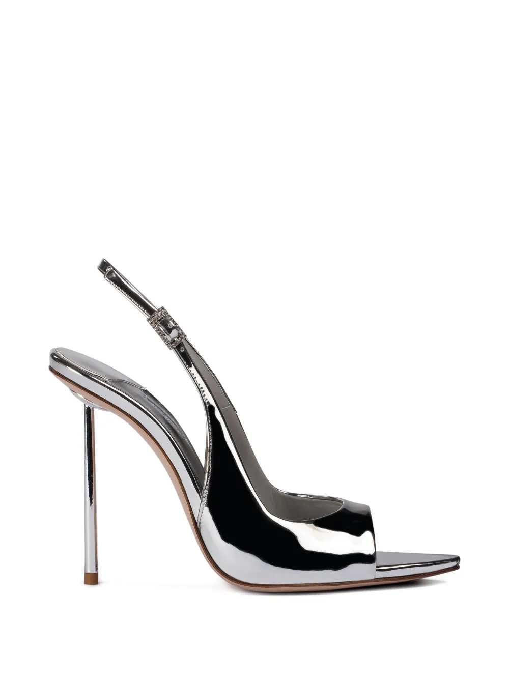 Le Silla Bella slingback heeled sandals - Argento