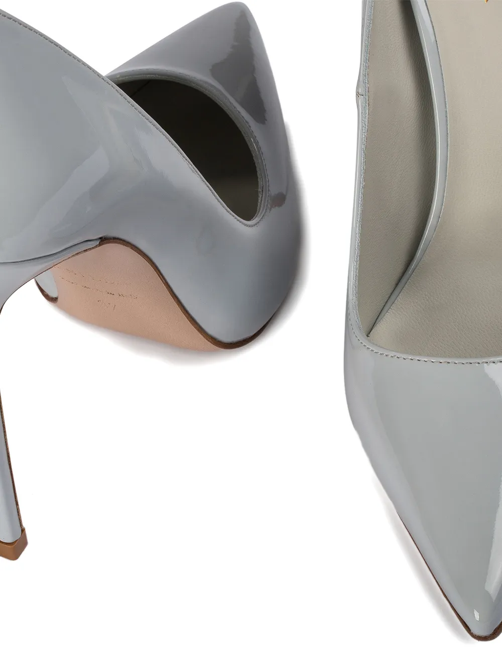 Le Silla Eva pumps met puntige neus Grijs