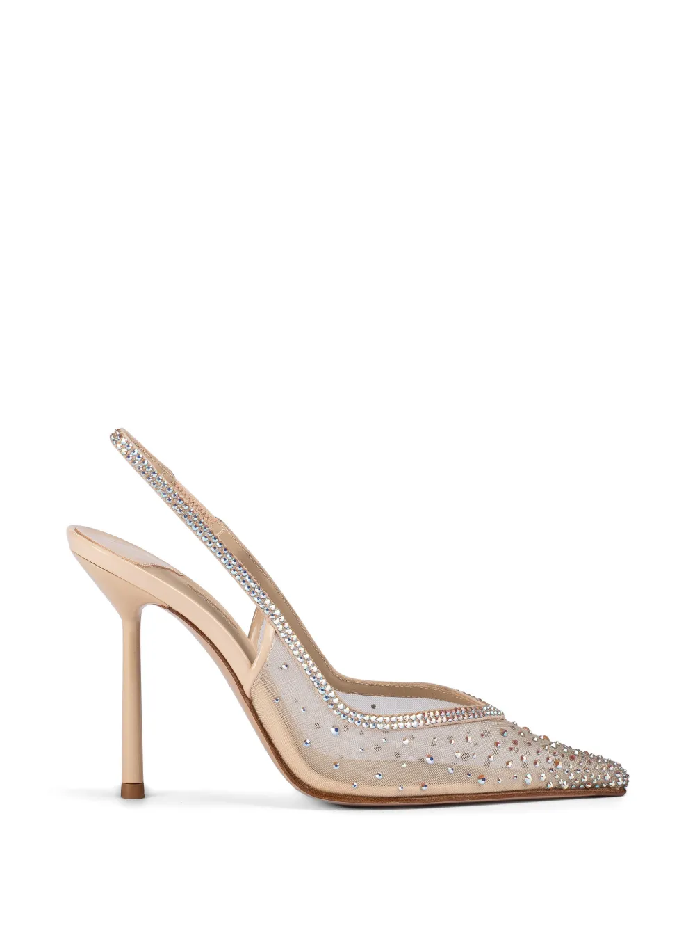 Le Silla Nicole slingback pumps met hak Beige
